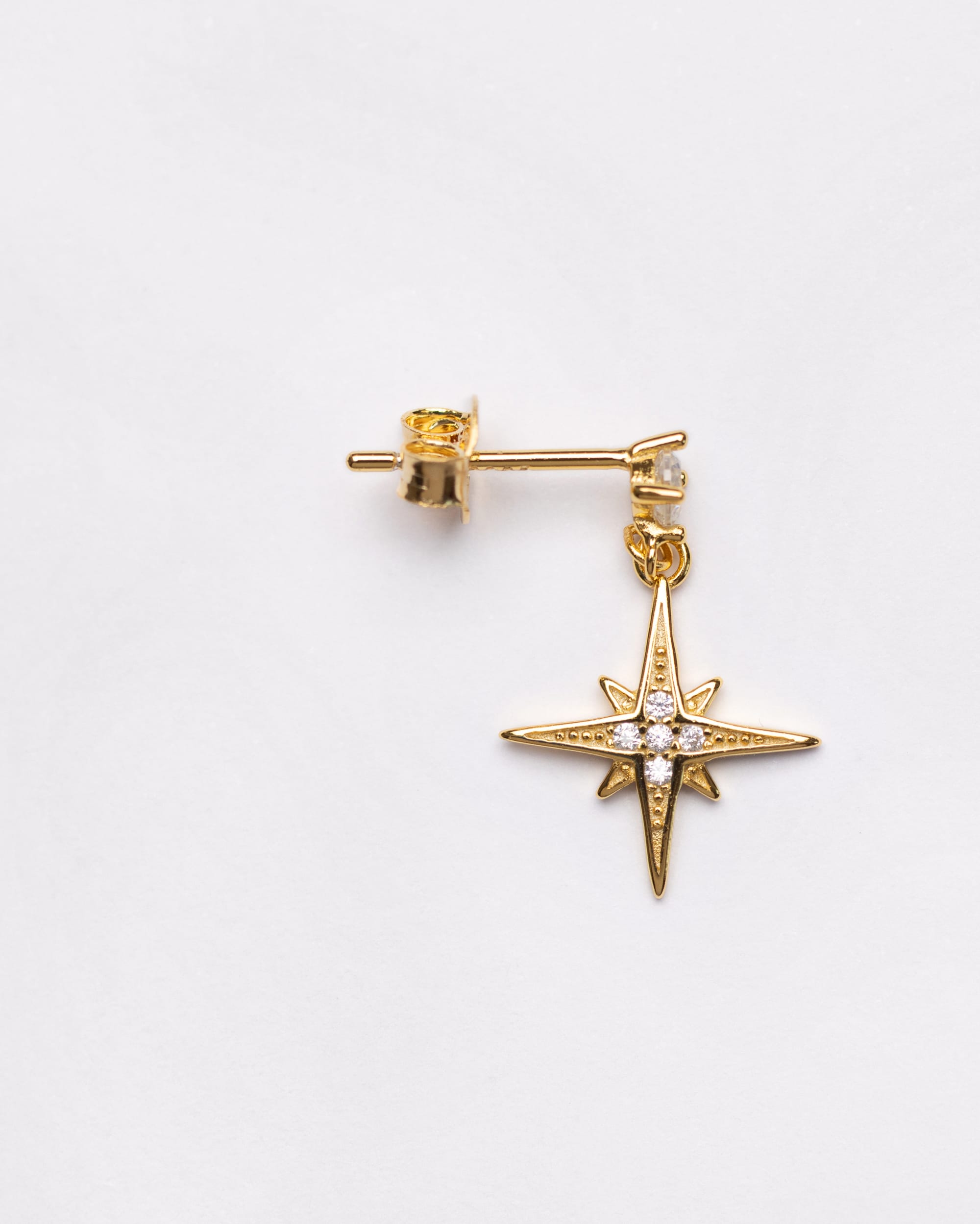 Celeste Moon & Star Drop Earrings