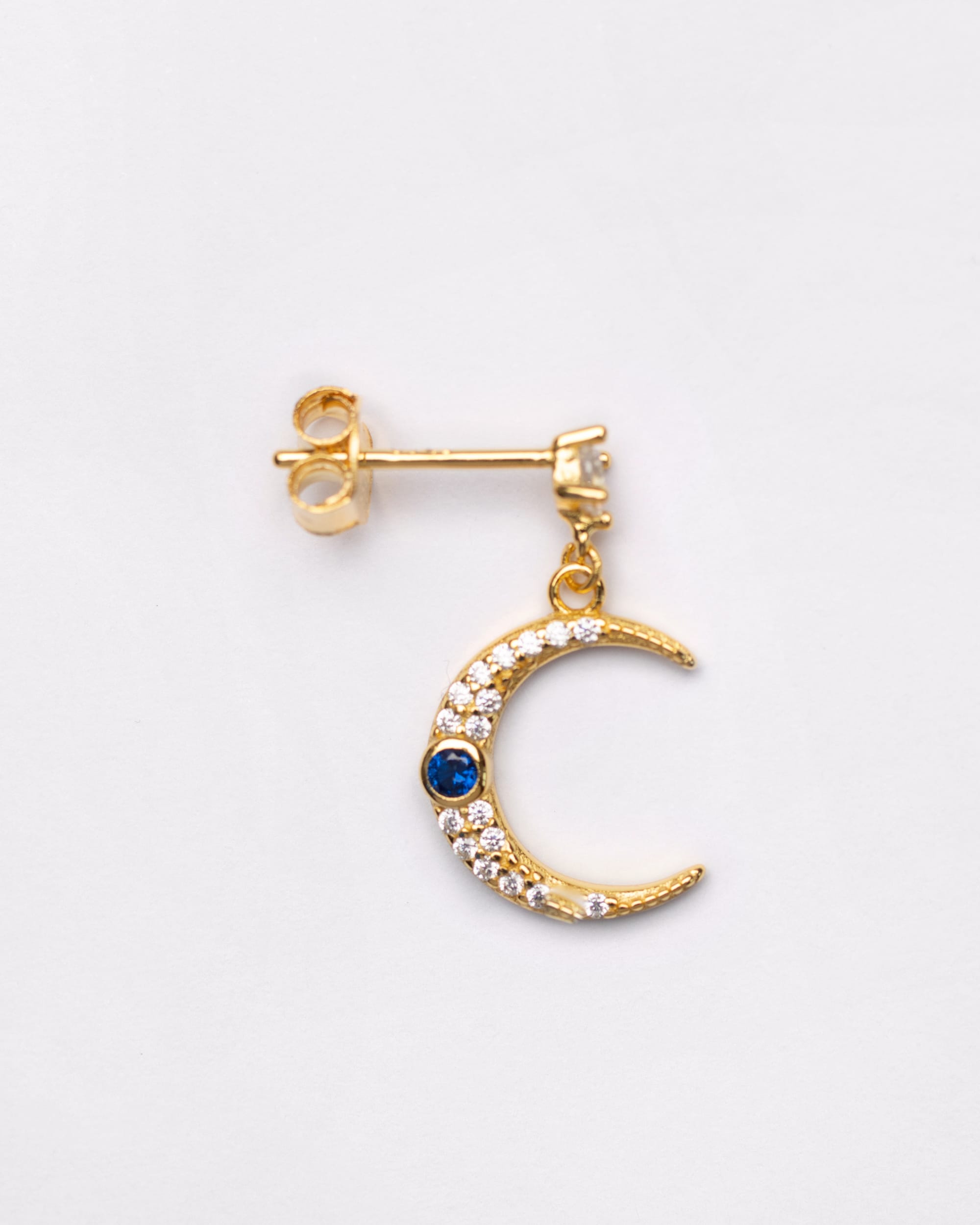 Celeste Moon & Star Drop Earrings