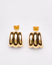 Contour Ribbed Hoops