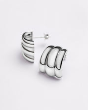 Contour Ribbed Hoops