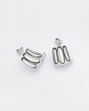 Contour Ribbed Hoops