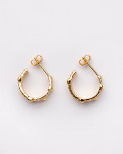 Edge Zircon Hoops