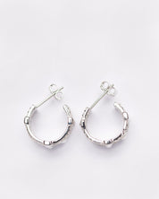 Edge Zircon Hoops