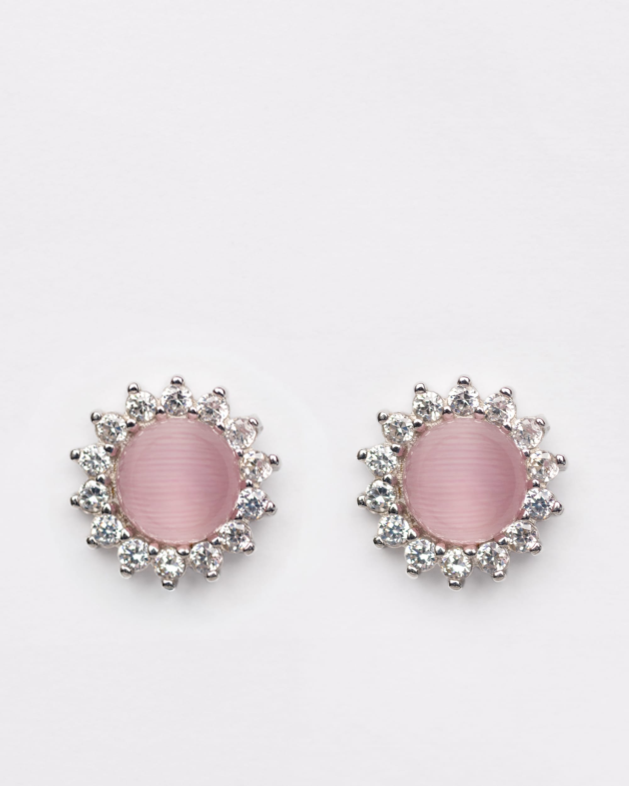 Luna Statement Studs Moonstone