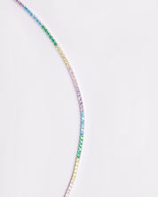 Rainbow Tennis Bracelet
