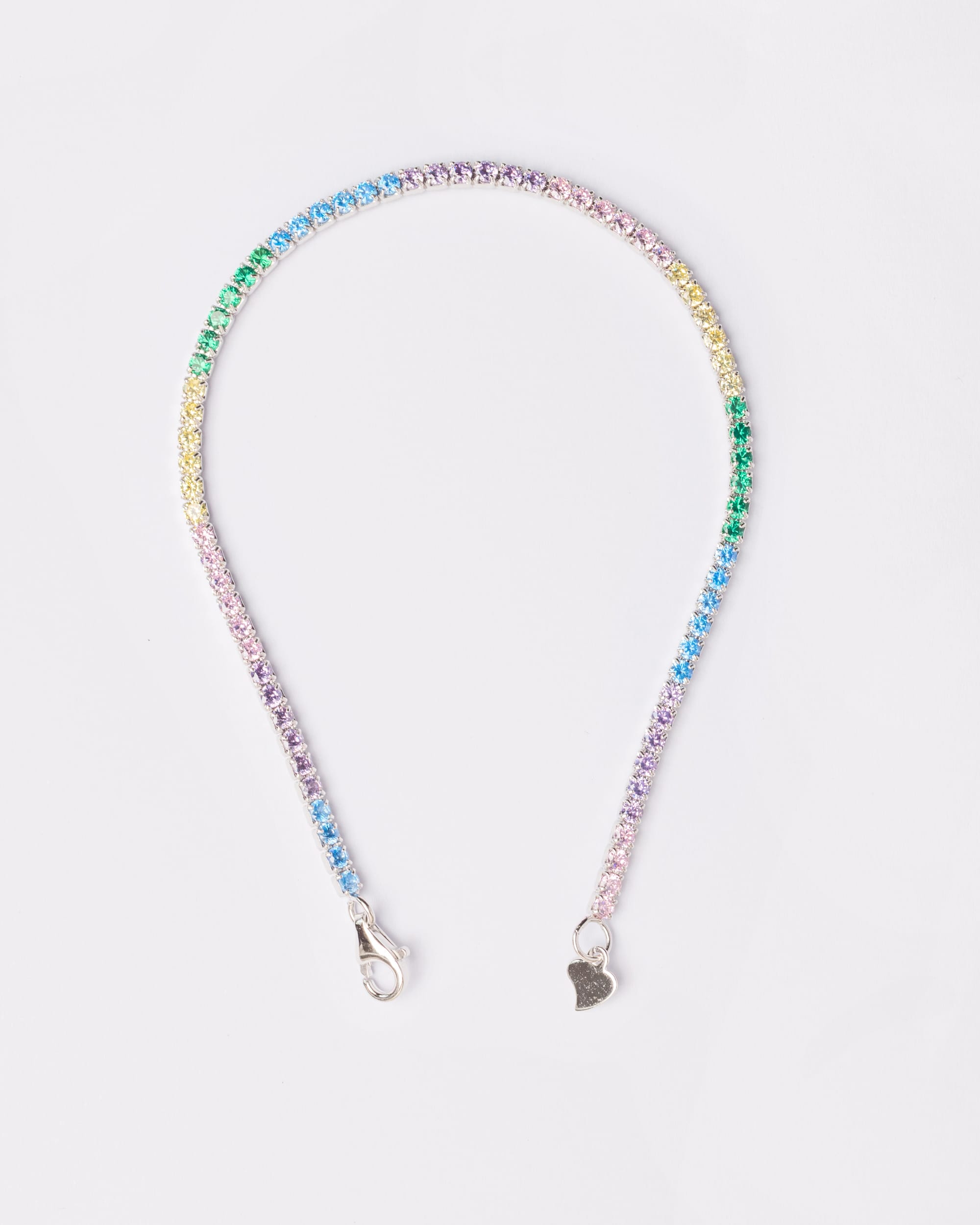 Rainbow Tennis Bracelet