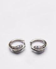 Sculpted Serpentine Hoops