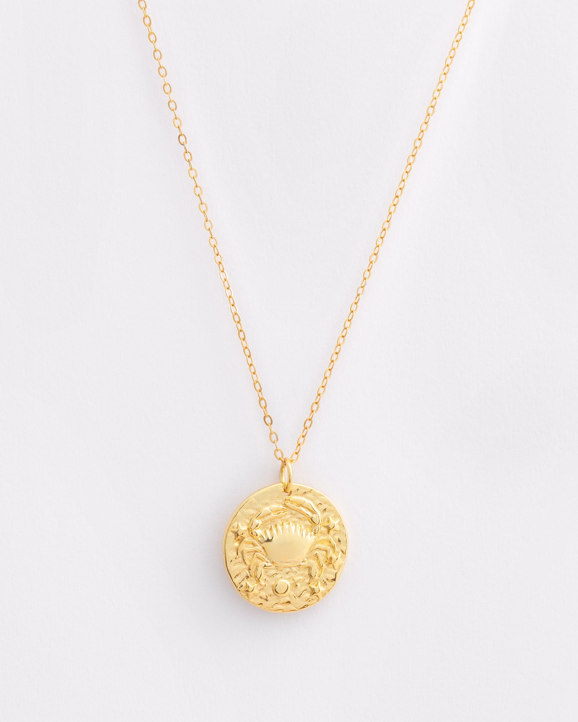 Cancer Baroque Pendant Necklace