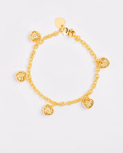 The Five Hearts Chain - Lock Clasp