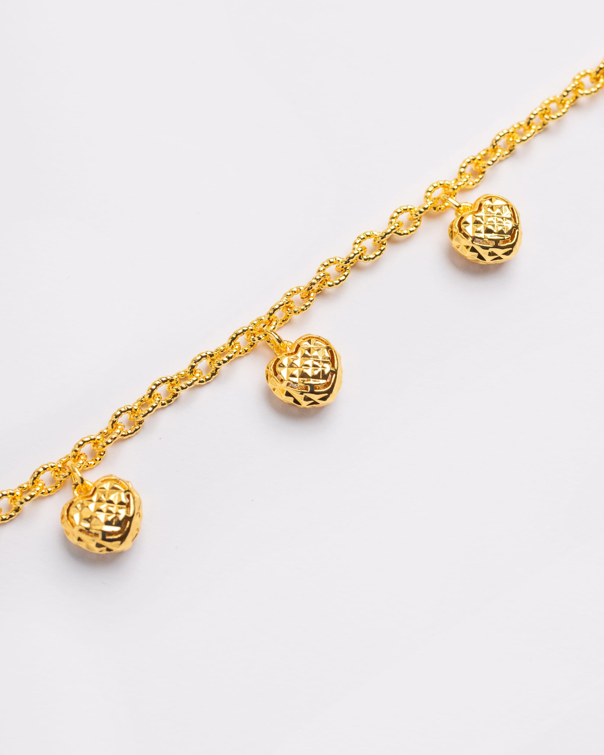 The Five Hearts Chain - Lock Clasp