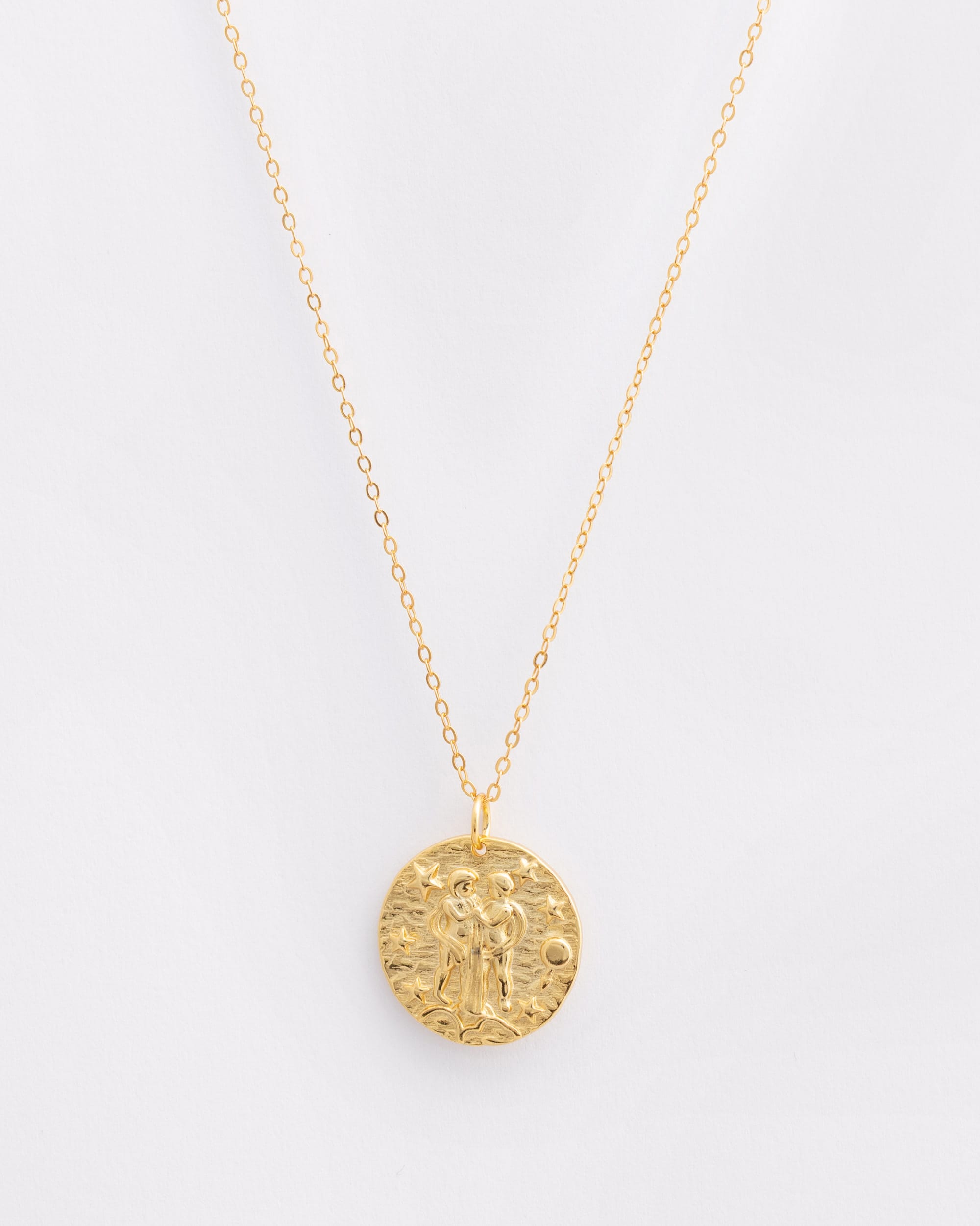 Gemini Baroque Pendant Necklace