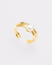 The Halo Pearl Ring
