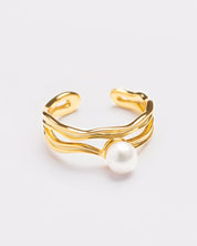 The Halo Pearl Ring