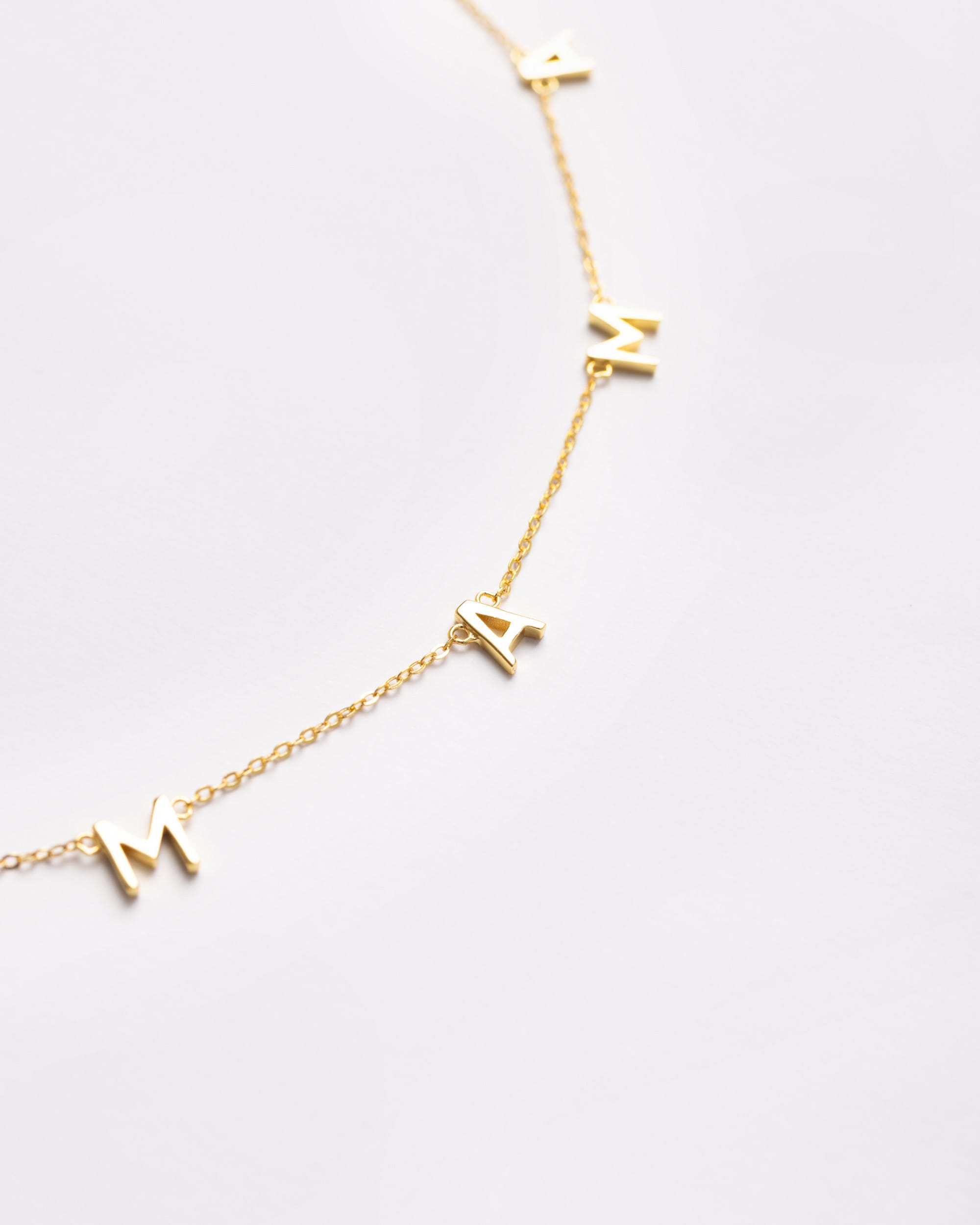The Letter Mama Necklace
