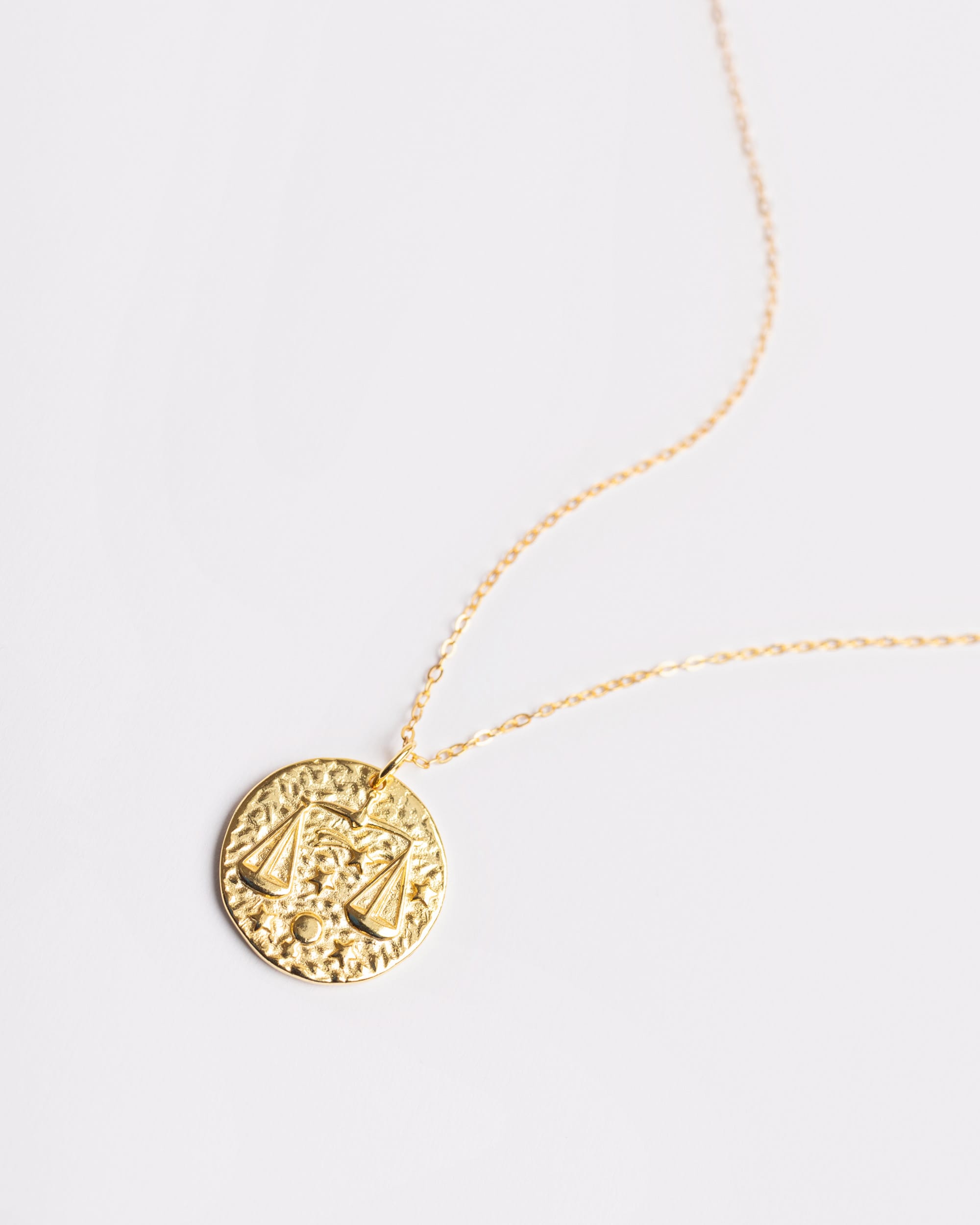Libra Baroque Pendant Necklace