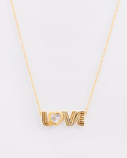 The Love Word Necklace