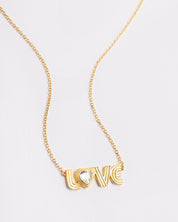 The Love Word Necklace