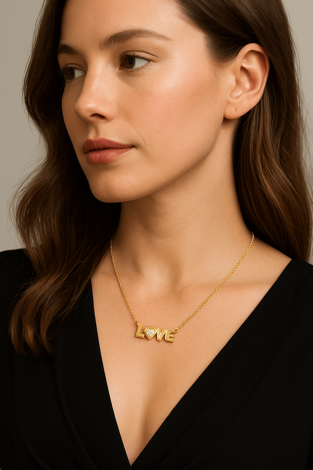 The Love Word Necklace