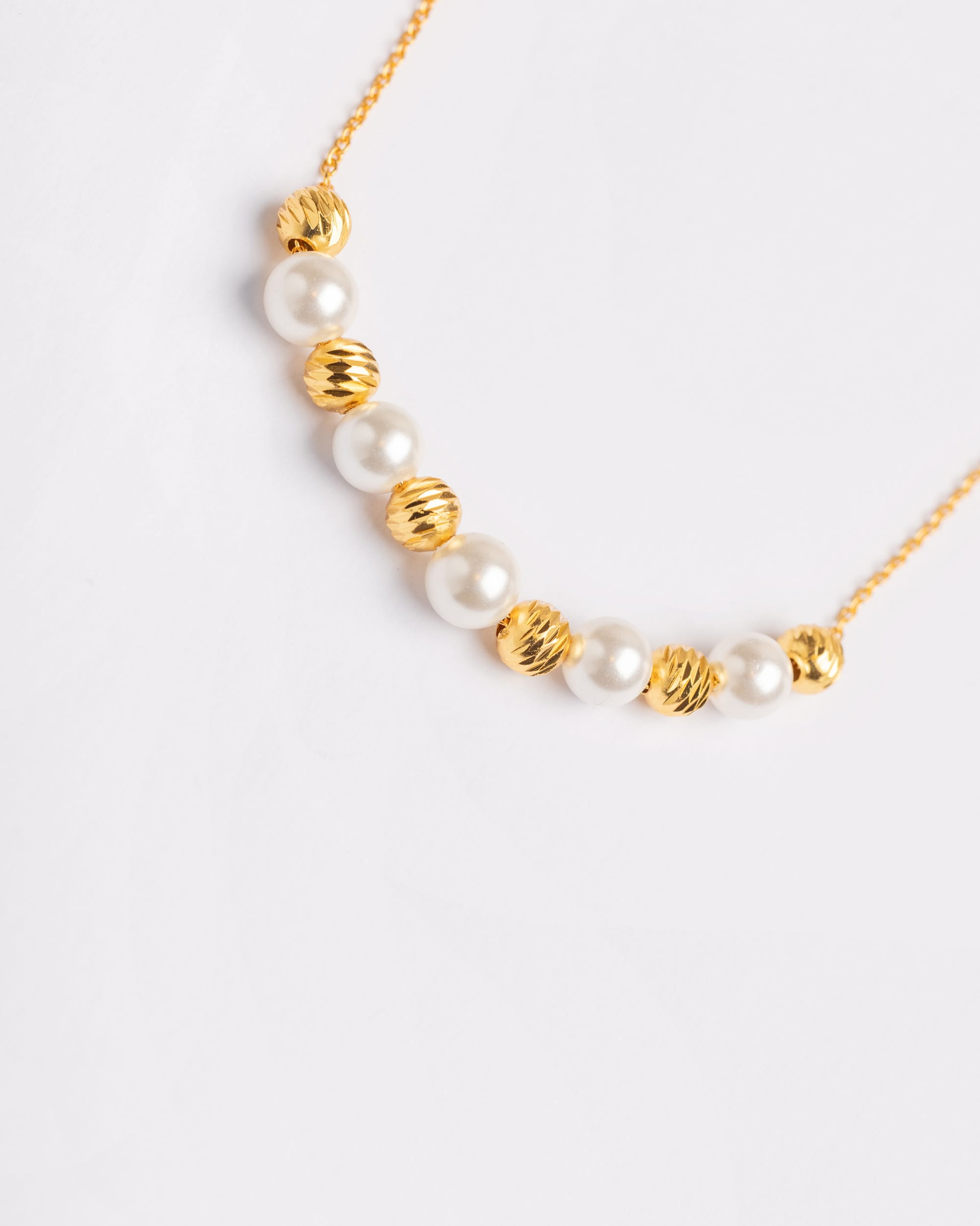 The Pearl & Spark Necklace
