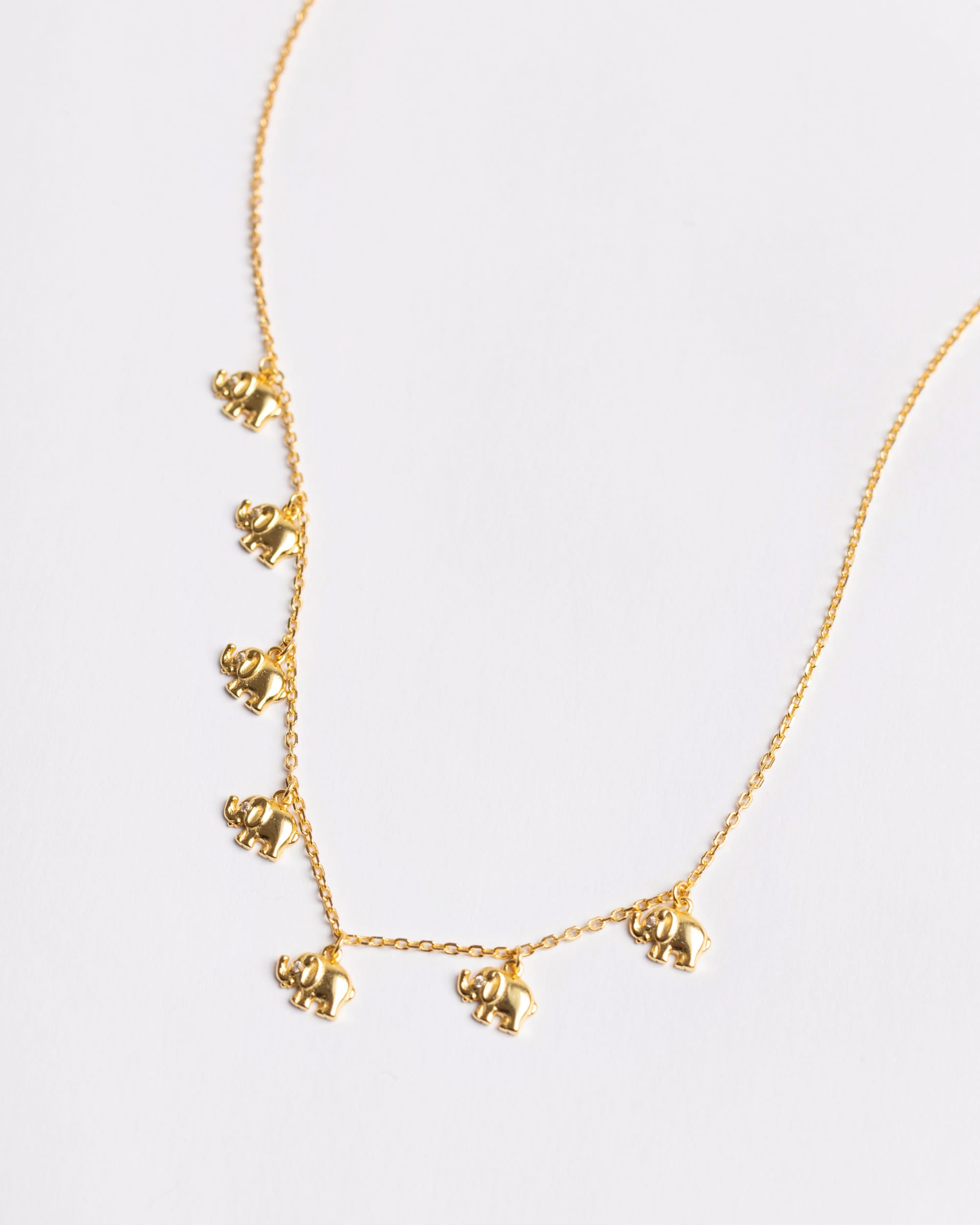 The Tiny Elephant Necklace