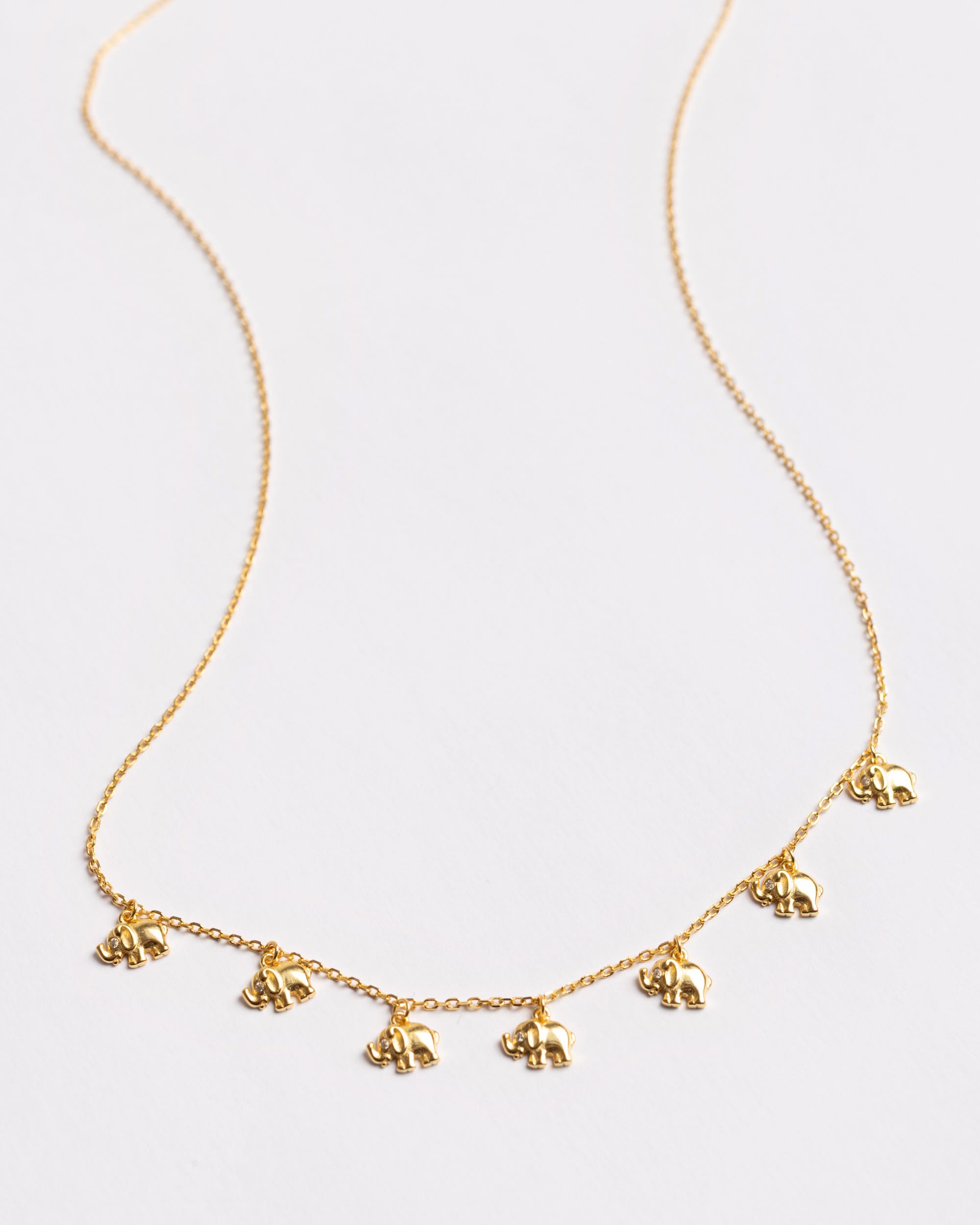 The Tiny Elephant Necklace