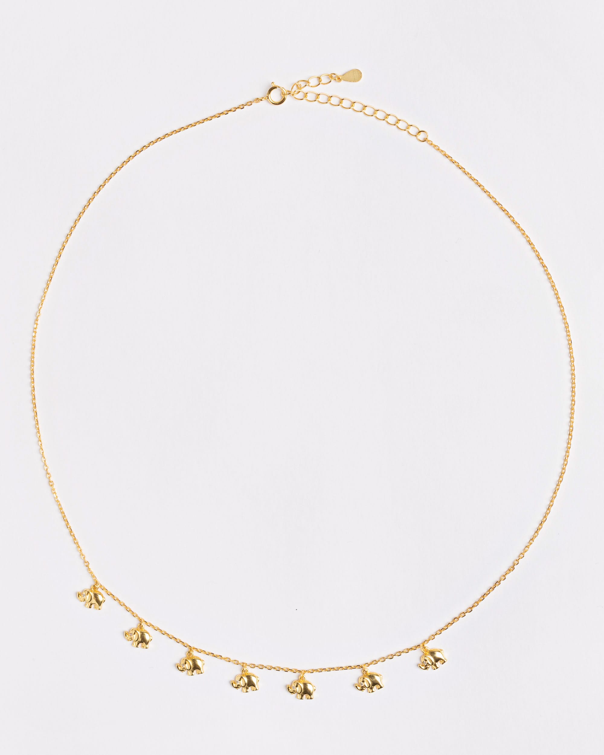 The Tiny Elephant Necklace