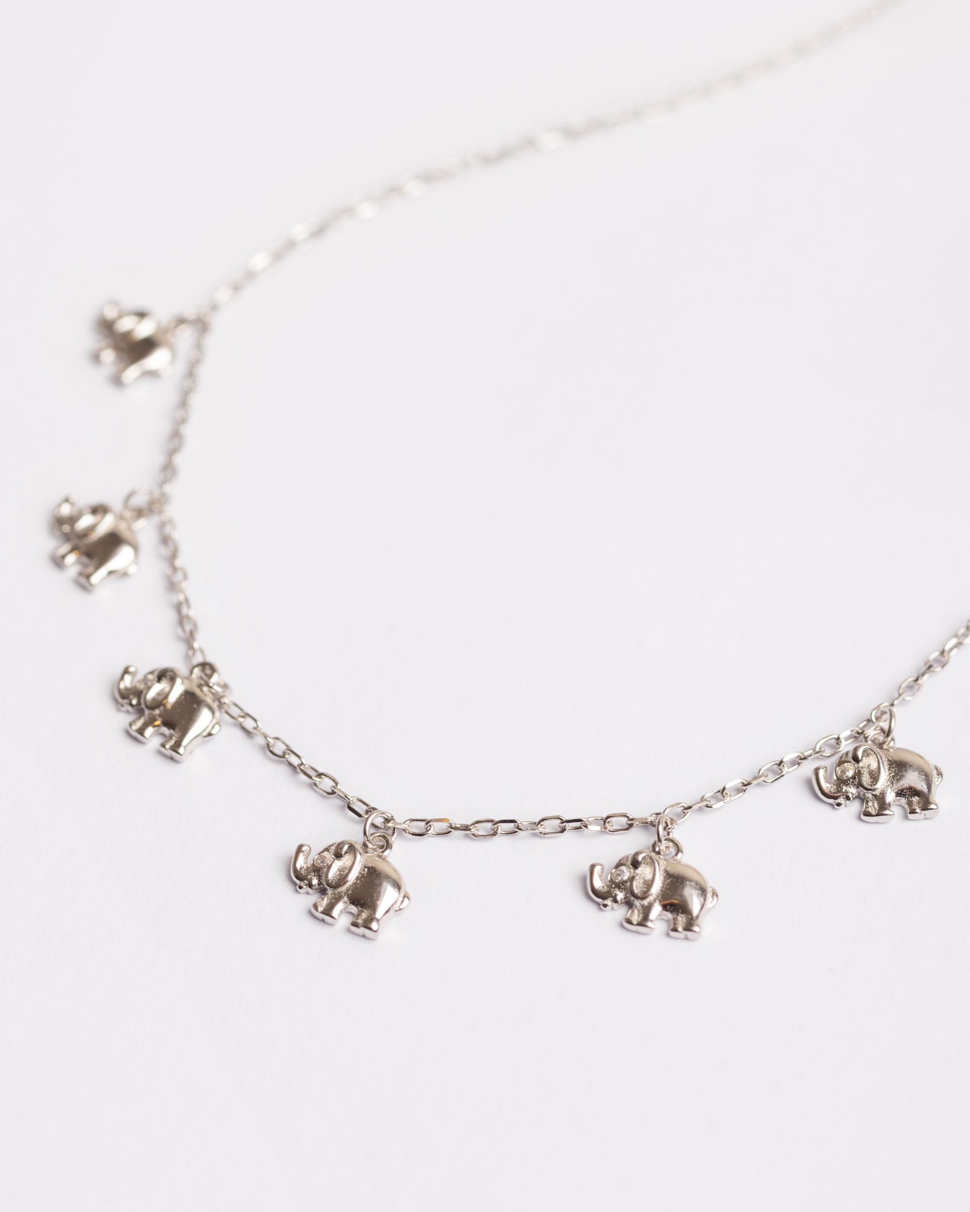 Tiny Elephant Necklace