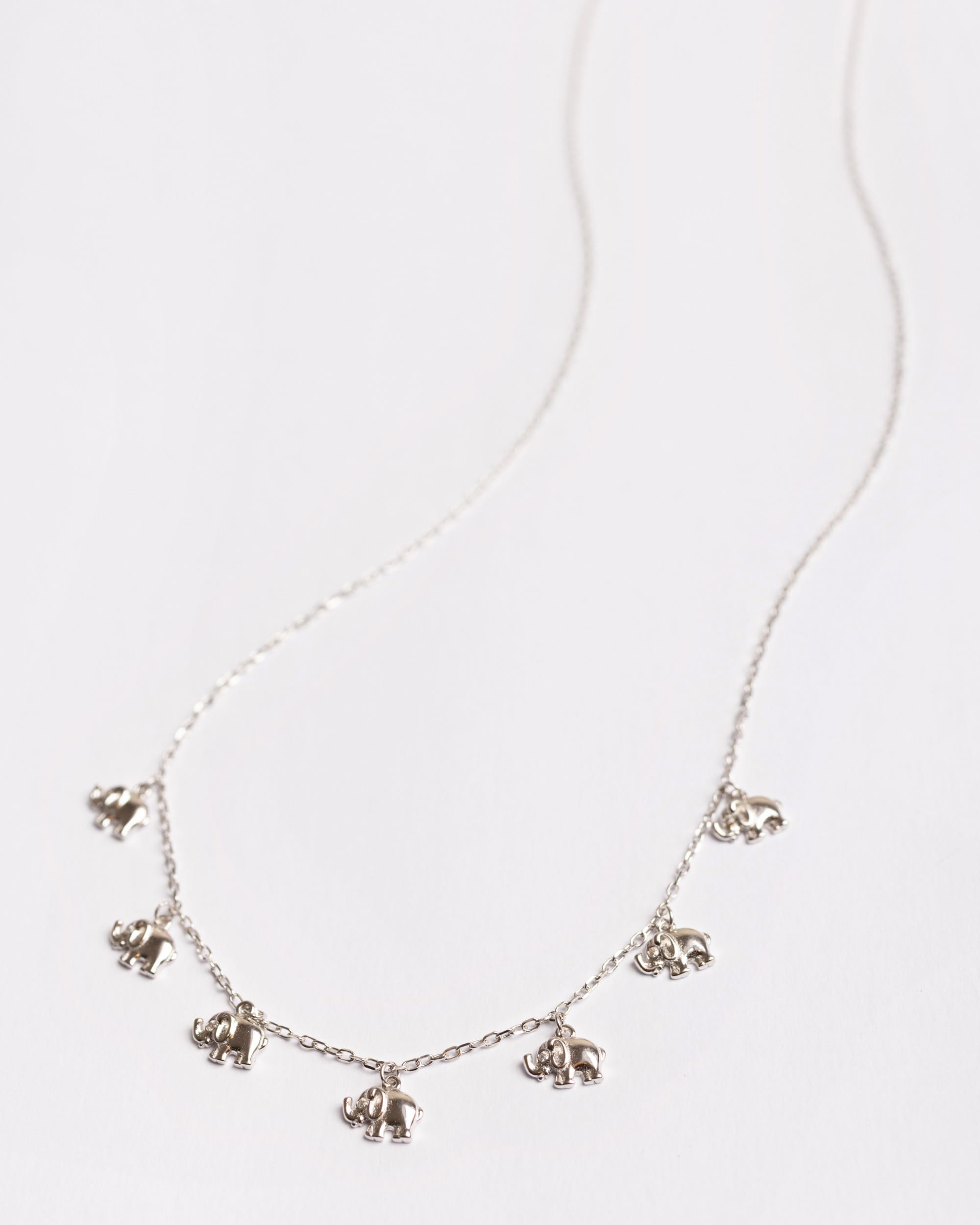 The Tiny Elephant Necklace