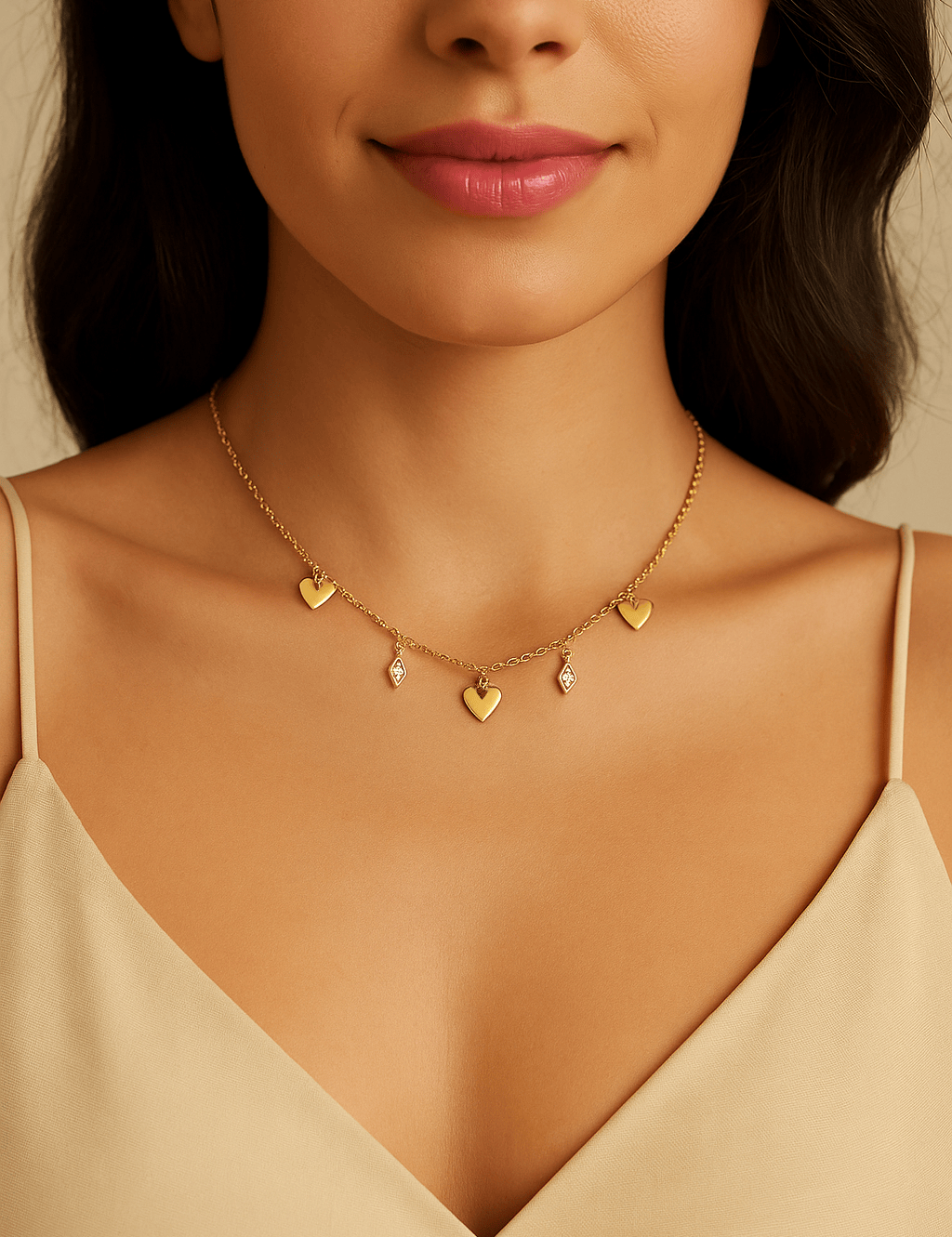 The-Tiny-Hearts-Necklace-18k-Gold-Vermeil-NEC10008-Model.png