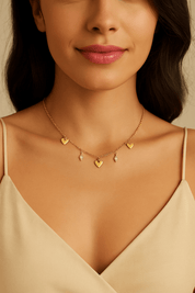 The Tiny Hearts Necklace