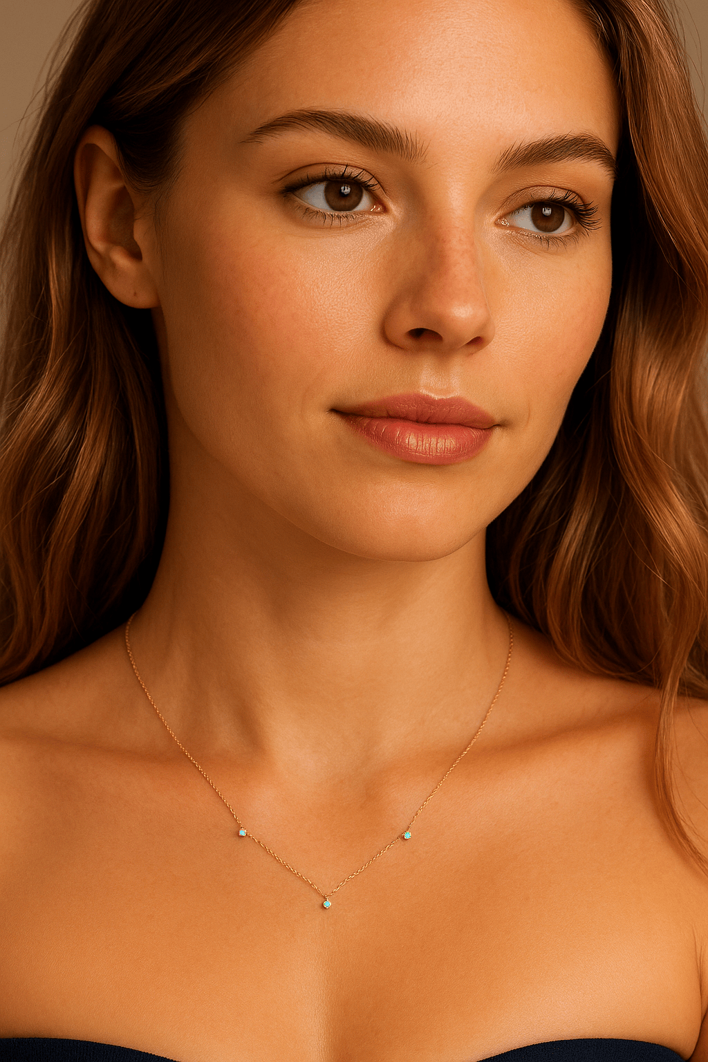 The Trio Turquoise Necklace