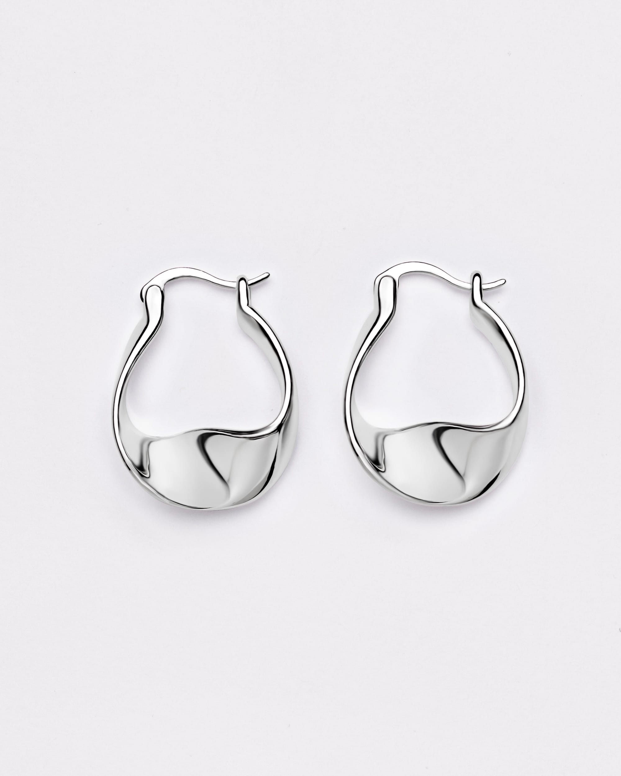 Twist Form Hoops