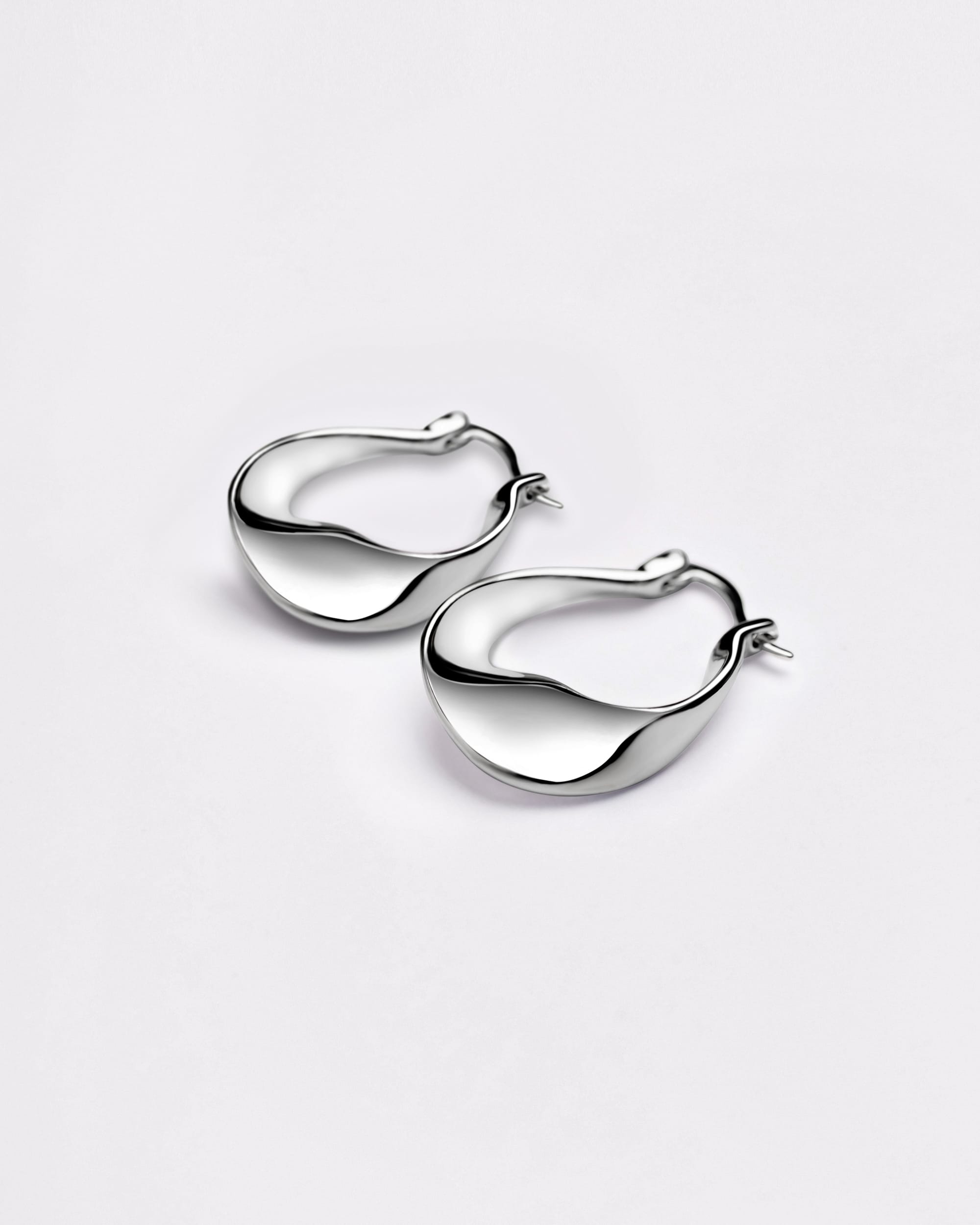 Twist Form Hoops